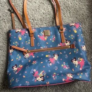 NWOT Dooney & Bourke Epcot Flower and Garden Minnie Tote